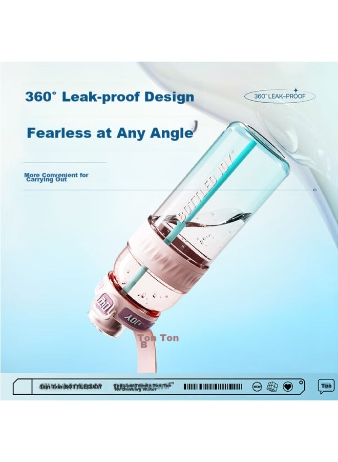 Bottled Joy Tuntun Bucket, Large Capacity Water Bottle, Sports Water Bottle, High Temperature Resistant, Changtun Tuntun Cup, Water Bottle For College Students - Image 3