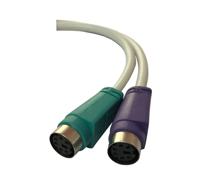 CARE CASE ®USB A Male to 2 x PS2 Female Converter Cable for Keyboard & Mouse - Image 2