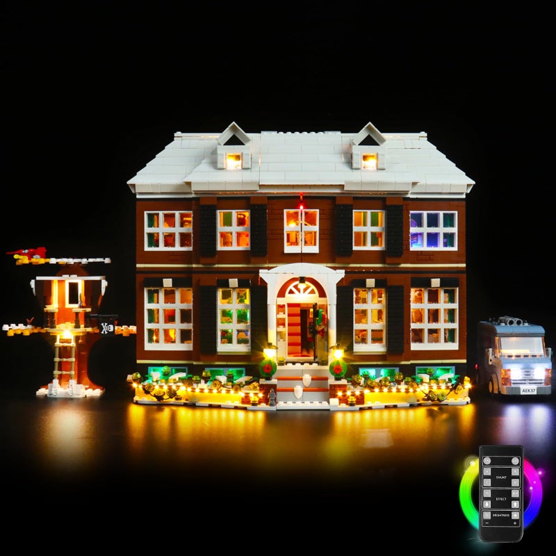 Hilighting Upgraded Led Light Kit for Lego Ideas Home Alone Building Set Remote Version Compatible with Lego 21330 Model Gift Idea for Millennials Model Not Included - Image 3