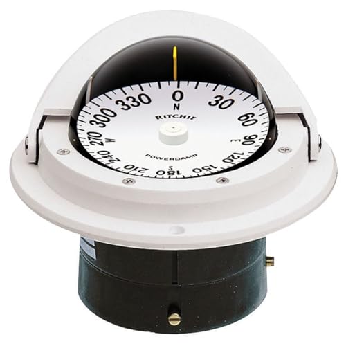 Boating Accessories Ritchie F-82W Voyager Compass (White), 3-Inch - Image 4