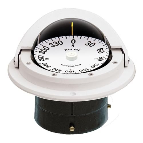 Boating Accessories Ritchie F-82W Voyager Compass (White), 3-Inch - Image 2