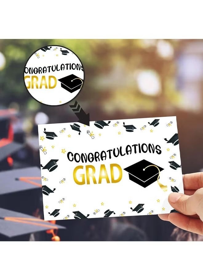 6 Pcs Graduation Card Set, Graduation Gifts with Matching Envelopes Sealing Stickers, Congratulations Card Good Luck Cards Funny Graduations Cards Graduations Gifts - Image 4