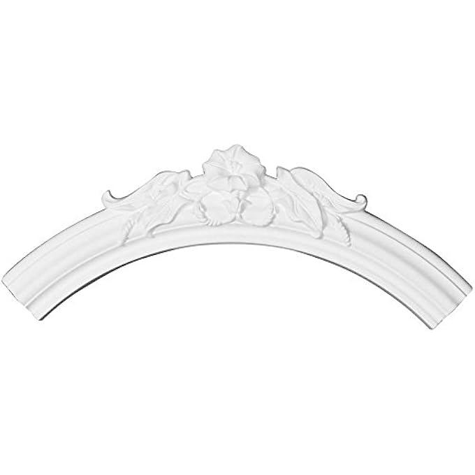 CR29FL FLOWER CEILING RING (1/4 OF COMPLETE CIRCLE), 28 3/4"OD X 23 5/8"ID X 2 5/8"W X 7/8"P