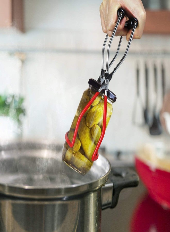 KORCCI 12in Stainless Steel Canning Rack with Contour Handles, Holds 7 Pint or 6 Quart Jars in Pressure Canner Pot - Image 5