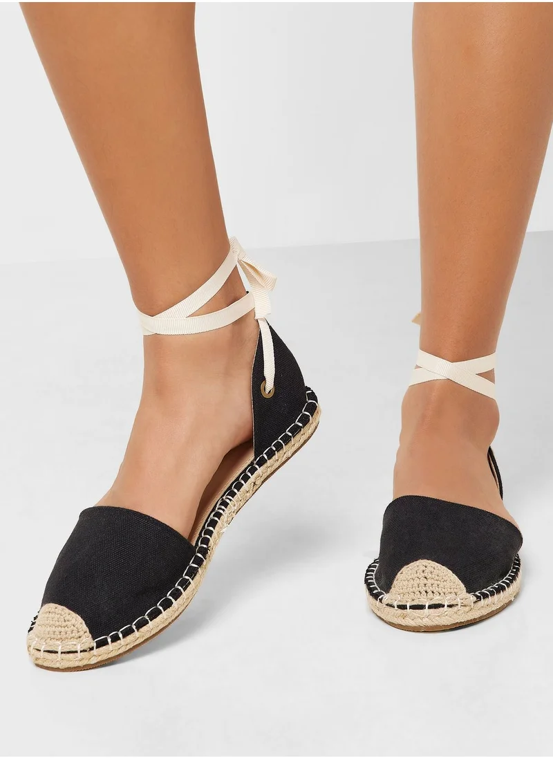 ELLA Lace Up Espadrille