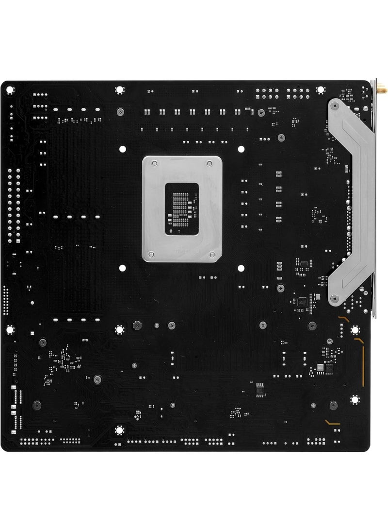 ASRock لوحة أم Phantom Gaming B860M Lightning WiFi 6E Intel Core Ultra B860 LGA1851 DDR5 8933 MHz 256GB M.2 Micro ATX مع Thunderbolt SATA3 6.0 Gb/s PCIe 5.0 - Image 4