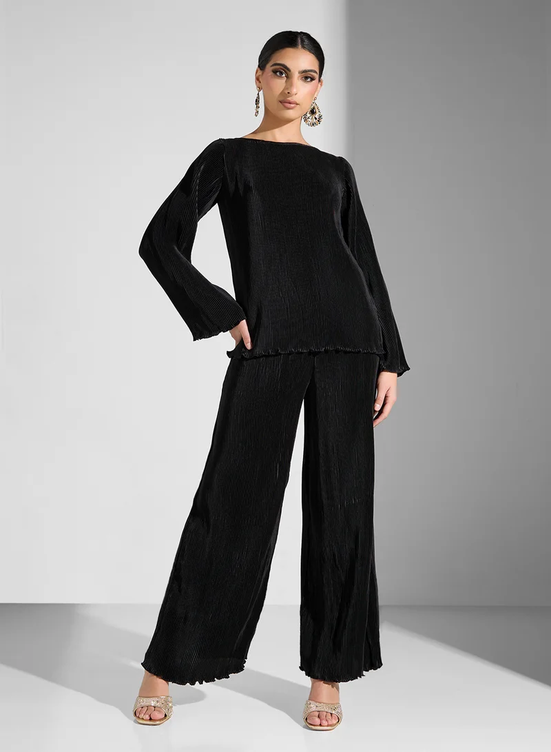 SINOIR SOFT PLEATED TOP