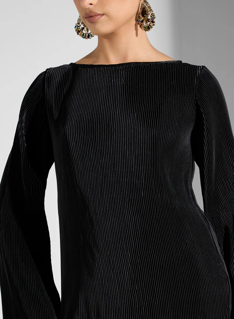 SINOIR SOFT PLEATED TOP