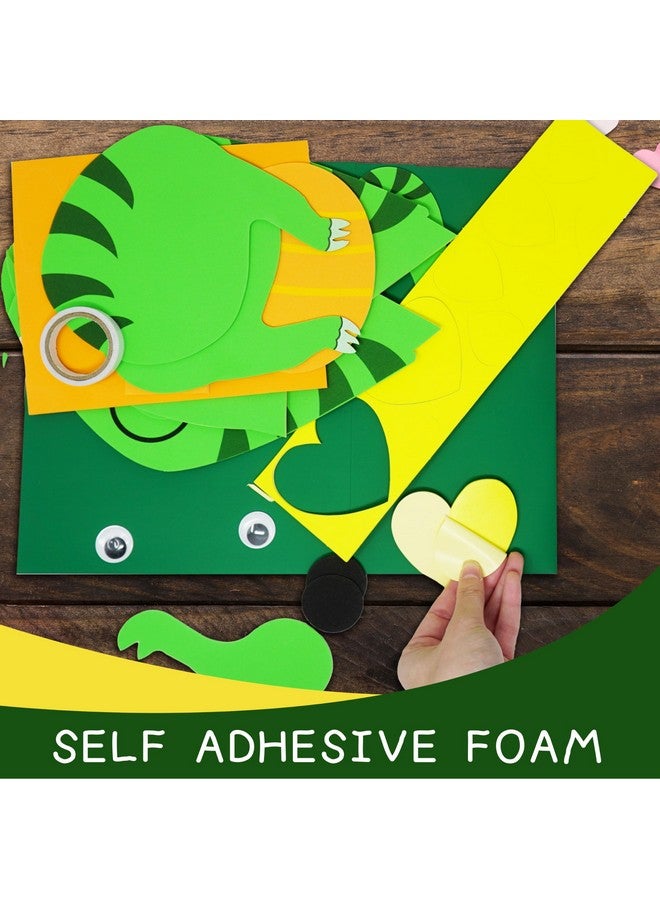 4E's Novelty DIY Dinosaur Valentines Card Box Craft Kit - Makes 1 Valentines Day Crafts for Kids, Valentine Mailbox for Classroom Exchange Party Activity Mail Box Crafts for Kids Girls Boys - Image 2