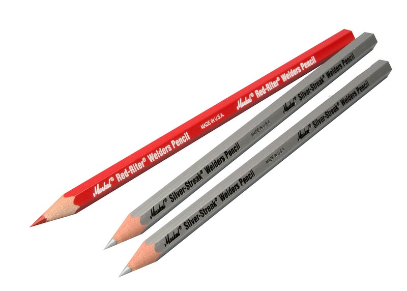 Markal 96105 Red-Riter/Silver-Streak Welder Pencil, 1 Red-Riter and 2 Silver Streak Pencils - Image 5