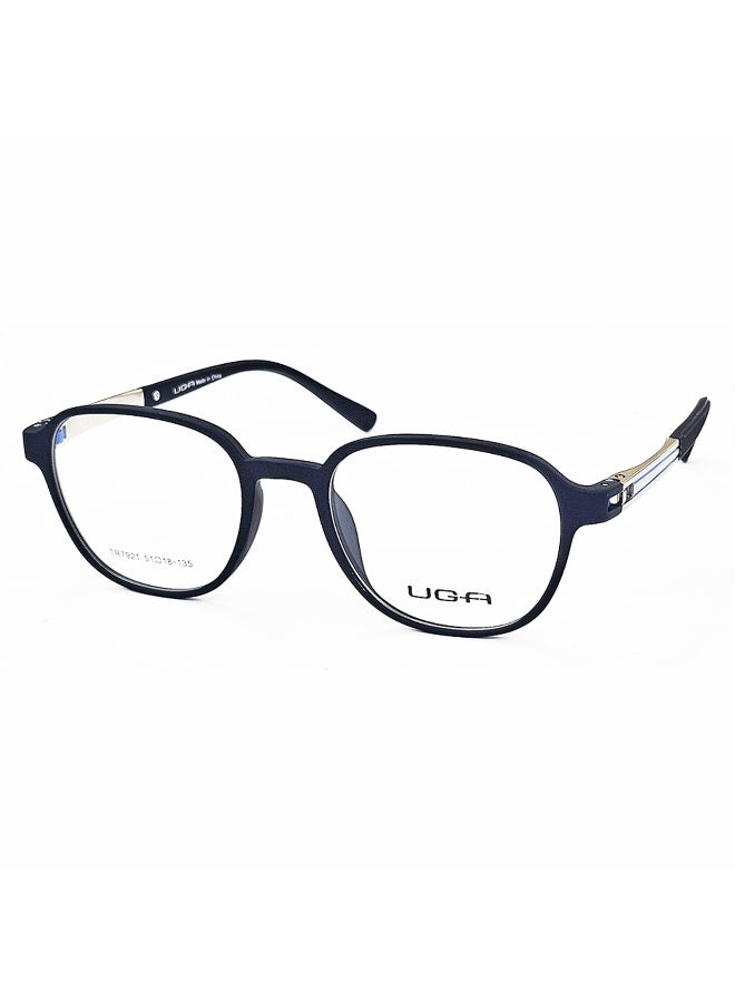 Upgrade your everyday look with these men’s prescription eyeglasses in a stylish navy color. Made from premium TR material, the frame combines lightweight comfort, flexibility, and long-lasting durability. Designed to ensure maximum comfort throughout the day without pressure on the nose or ears, these glasses are ideal for extended daily use. The modern and elegant design makes them suitable for both formal occasions and casual outfits. They are also compatible with all types of prescription lenses as per your doctor’s prescription. The package includes a protective case and a cleaning cloth to keep your glasses in top condition.