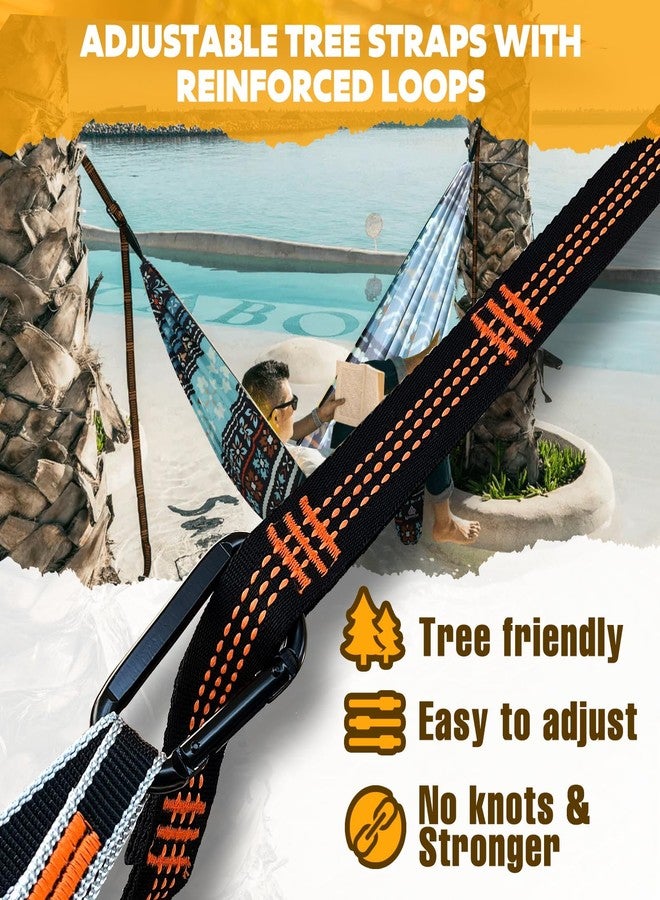 NATUREFUN Ultra-Light Travel Camping Hammock | 300kg Load Capacity,Breathable,Quick-drying Portable Hammock(275 x140cm) | 2 x Premium Carabiners,2 x Nylon Slings Included | Outdoor Indoor Garden - Image 3