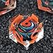 FONVGOGO Liquid Core DND Dice Moving Eye Dice Set DND Sharp Edge Resin Dungeons and Dragons Dice Polyhedral Die Role Playing RPG D and D DiceEOrange - Image 2
