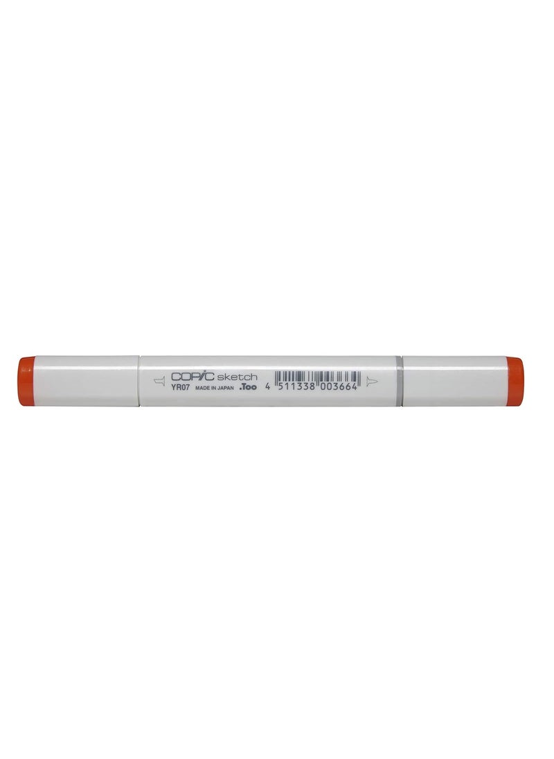 COPIC Copic Markers YR07-Sketch, Cadmium Orange  - Image 1