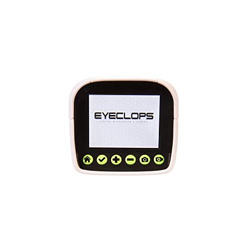 Eyeclops ميكروسكوب وكاميرا ديجيتال EyeClops مع شاشة ملونة مدمجة - تكبير 800X - لاسلكي - للاستخدام في الداخل والخارج - التقاط الصور والفيديو - تحميل إلى ويندوز PC وماك - STEM - Image 3