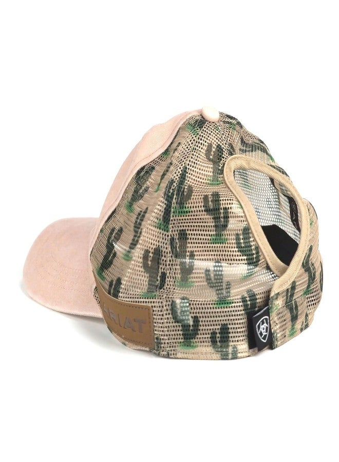 ARIAT Women's Pink Cactus Cap - Image 3