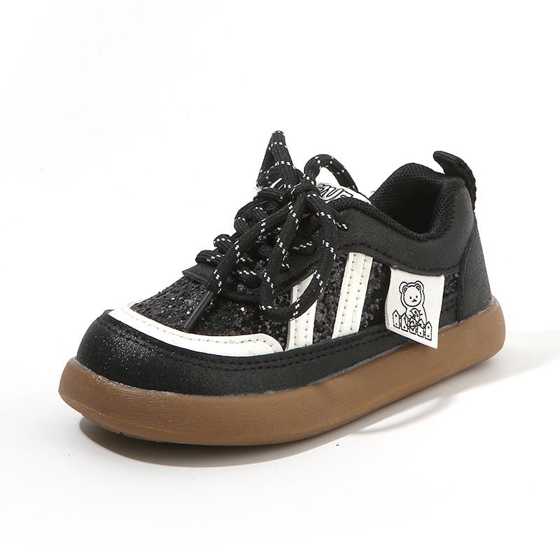 Mesh Sneakers Lightweight Flexible Sole Walking Shoes For Kids Indoor And Outdoor Activities - Image 1