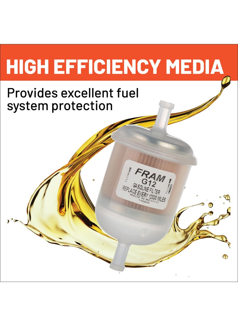 FRAM FRAM G12 In-Line Fuel Filter  - Image 2