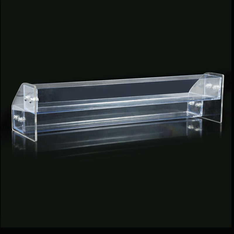 Black Nail Polish Rack: High-Grade Acrylic, Ladder Layer Design - Easy Self-Install Nail Polish Organizer for Home Salon Nail Art Display & Storage - Image 5