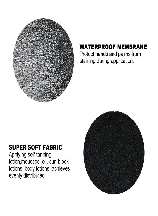 Generic Self Tanning Mitts, Professional Tanning Lotion Applicator Soft Microfiber Simple Elegant Compact Portable for Women for Outdoor Activities for Men for Travel | - Image 4