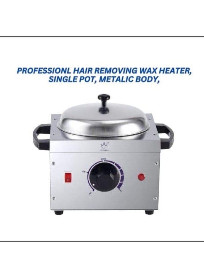 كونسونج بيوتي سخان شمع احترافي لإزالة الشعر من كونسونغ، وعاء واحد، هيكل معدني، تحكم في درجة الحرارة 500 سم مكعب - Image 1