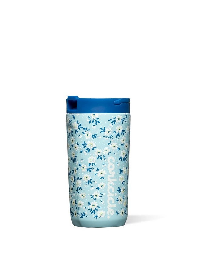 CORKCICLE كوب كورتسكل للأطفال 12 أونصة / زهور ديتسي الزرقاء