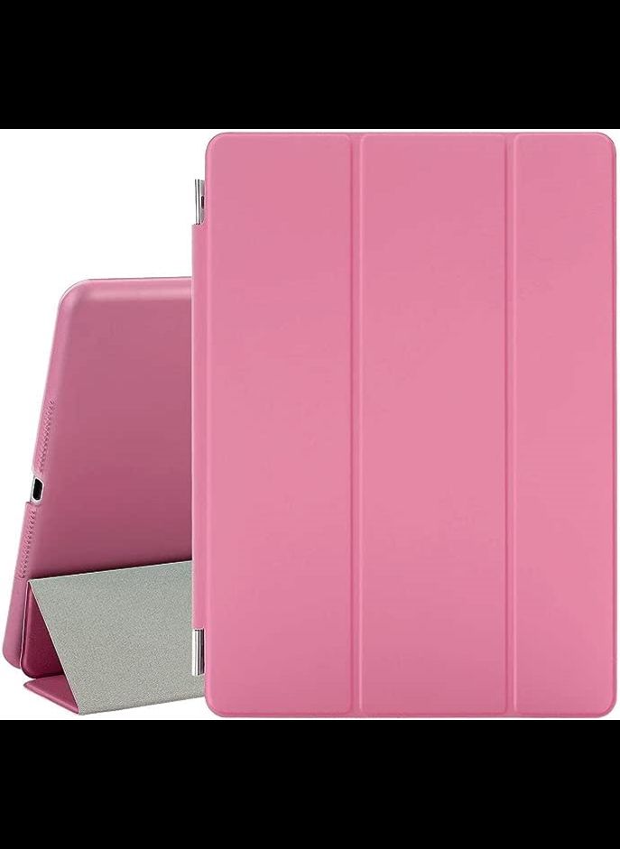 IAF Magnetic Smart Cover Stand + Hard Back Case For Apple iPad Air + Stylus - Protects the Device - Pink