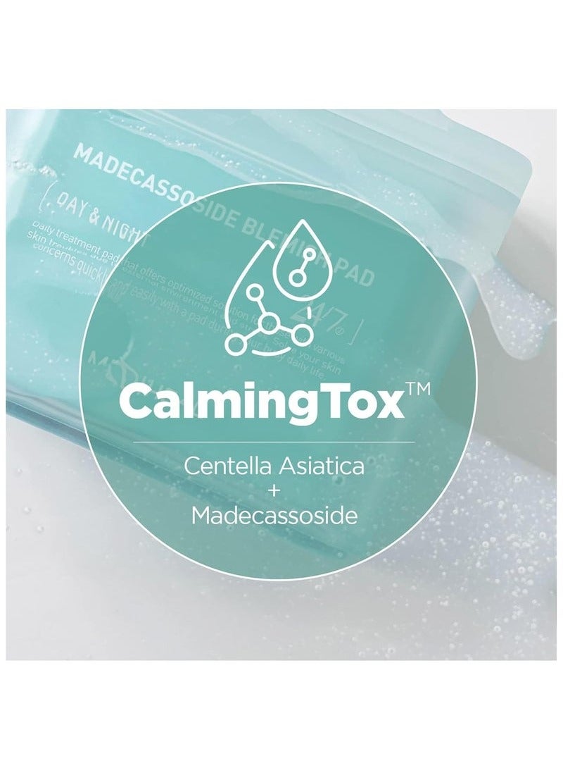 MEDIHEAL Madecassoside Cotton Facial Pads - Toner Pads with Centella Asiatica to Improve Uneven Skin Tone - Vegan Face Gauze Pads, 100 Pads - Image 3