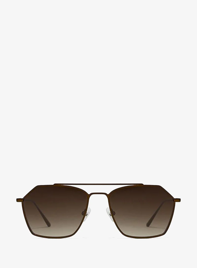 30Sundays 30Sundays FIGARO,Men Sunglasses, Aviator Sunglasses, UV Protection: UV400 (Brown,Brown)
