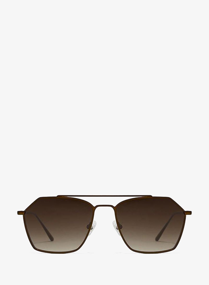 30Sundays FIGARO,Men Sunglasses, Aviator Sunglasses, UV Protection: UV400 (Brown,Brown) - Image 2