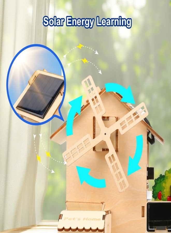 ايسبوت مجموعة ACEBOTT ESP32 IOT الذكية للمزرعة، متوافقة مع Arduino/Scratch، مجموعة برمجة STEM مع تحكم عبر تطبيق، مجموعة بناء منزل خشبي من STEM، مجموعة تعليمية STEM للأطفال من عمر 12 سنة فما فوق - Image 5