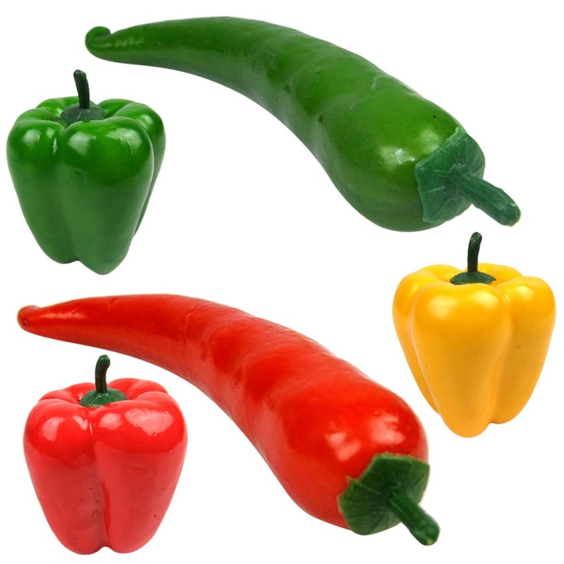 Realistic Decorative Bell Pepper Prop Set Package Of 1 For Home Office And Events - Image 2