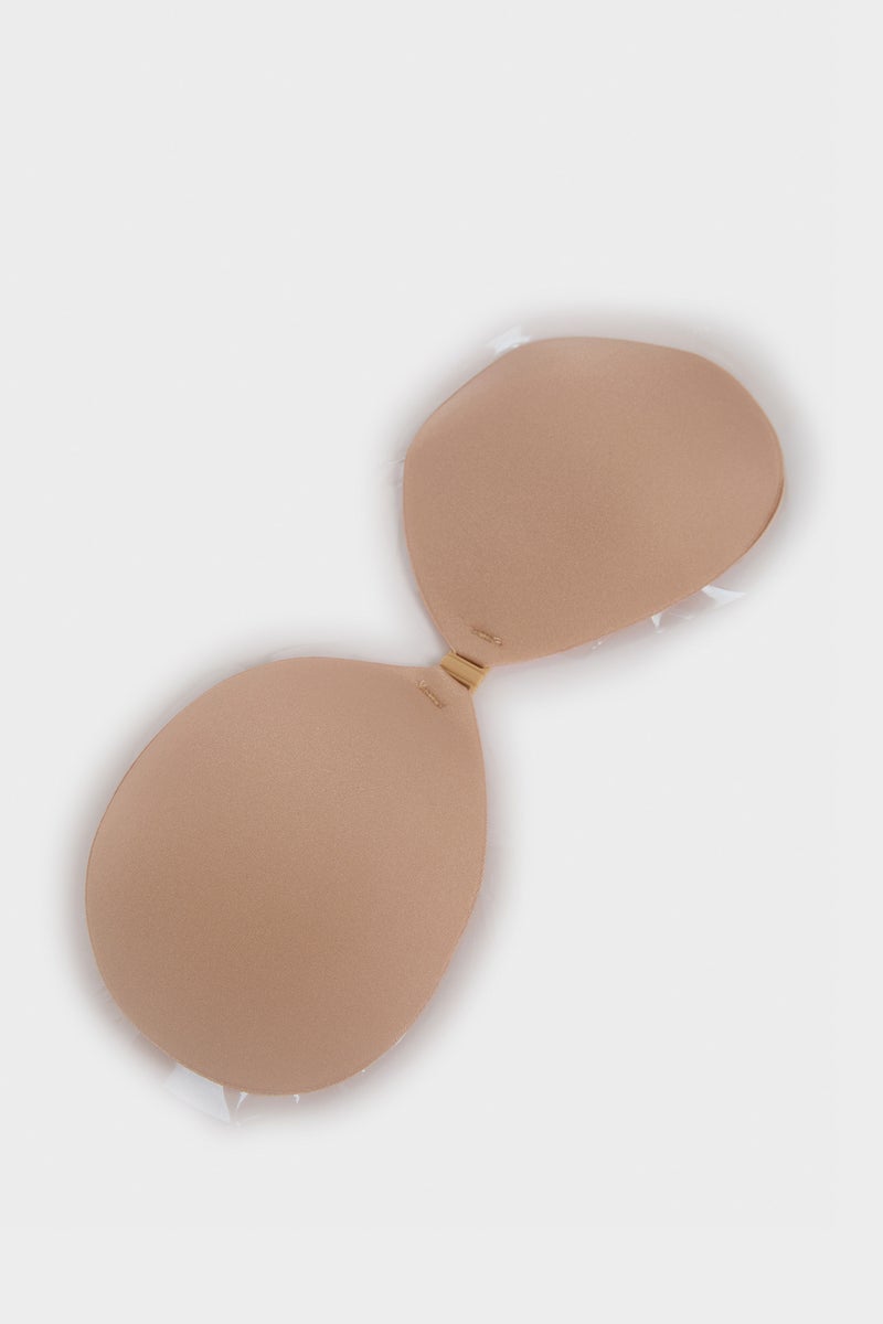 DeFacto Beige Woman Fall in Love Adhesive Fabric Decollete Cape Casual - Image 4