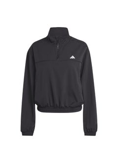Adidas adidas Tr-Es Min 1/4Z Black Training Track Tops 2XS  - Image 2