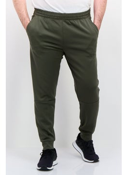 Skora Men Jogger Fit Brand Logo Running Pants, Olive  - Image 1