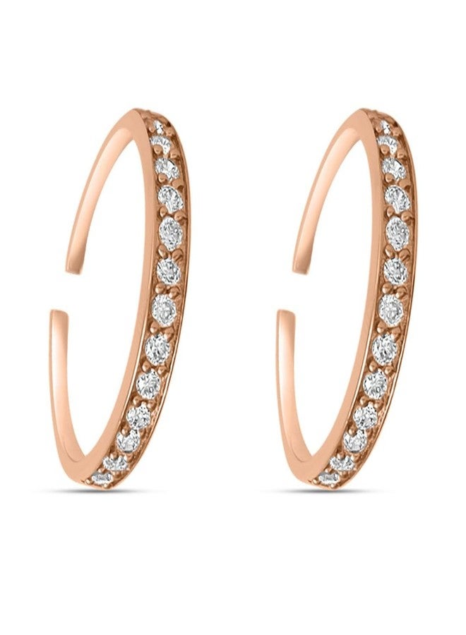 ZAVYA 925 Sterling Silver Glam One-Line CZ Rose Gold Plated Toe Ring | Gift for Women and Girls | With Certificate of Authenticity and 925 Hallmark - Image 4