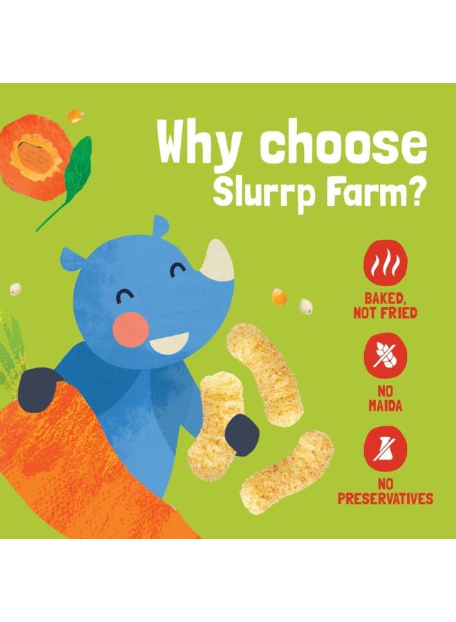 Slurrp Farm Baked Teething Puffs In Yummy Flavours Carrot, Strawberry, Mango Banana - Image 5