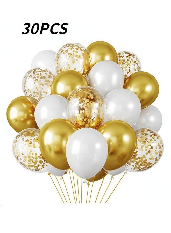 30-Piece Decorative Birthday Party Celebration Activities Inflatable Balloon Set - Image 1