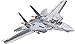 COBI Top Gun F14A Tomcat Fighter Plane  148 Scale 754 Piece Building Set with Maverick and Goose Figures - Image 4