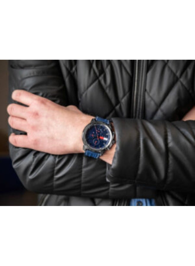 Tommy Hilfiger Men’s Watch – Model 1710582 | Sporty Blue Silicone Design - Image 4