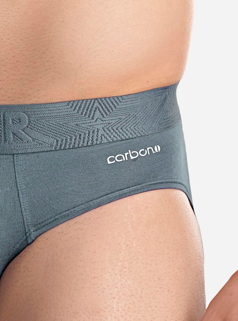 VSTAR CB 04 Men's Lyocell Spandex Brief with N9 Antibacterial & Carbon Zero Fabric | Stretch Fit & Outer Elastic Design | S | Goblin - Image 5