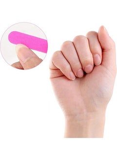Generic 50 Piece Mini Manicure Nail File Set Pink/Blue  - Image 3