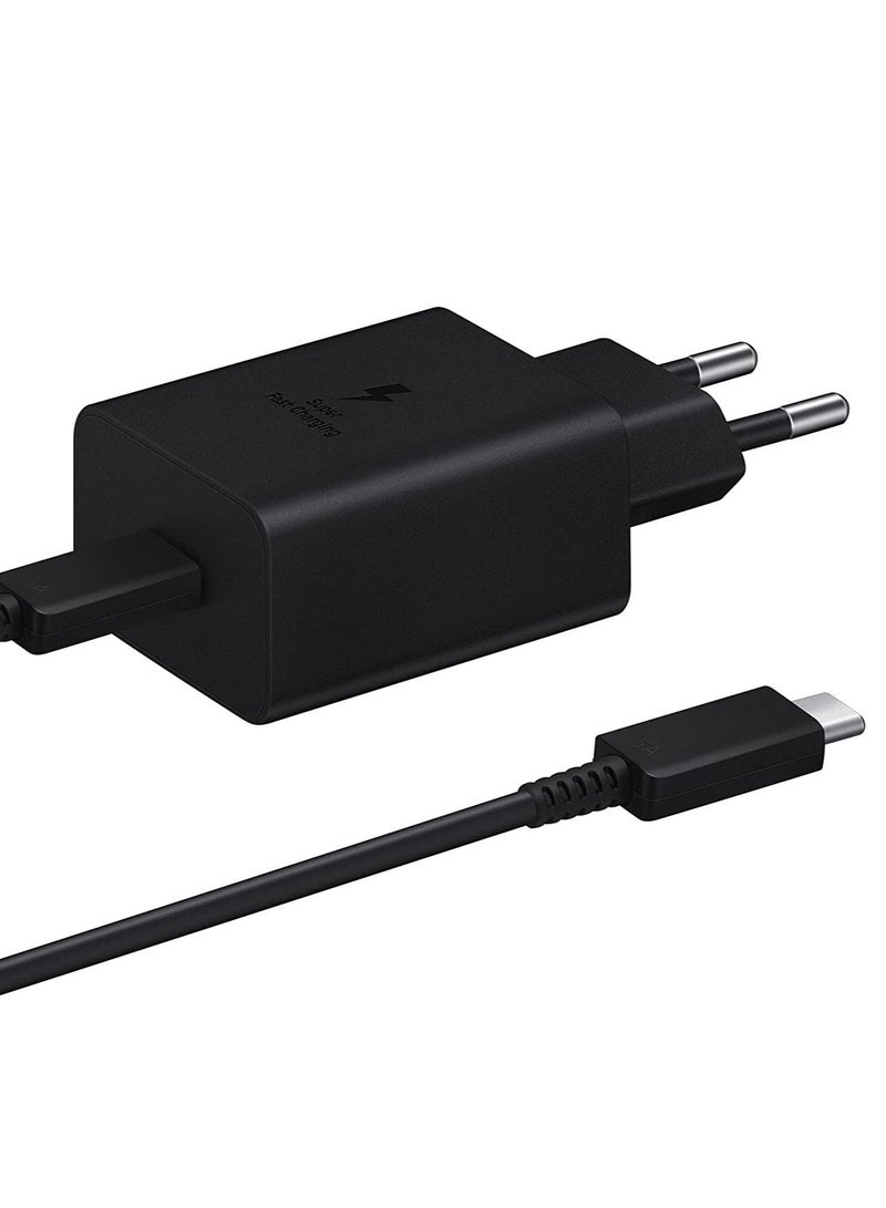 ELTRAZONE Samsung 45W USB-C Super Fast Charging Wall Charger  45W - Black (US Version with Cable, Black - Image 2