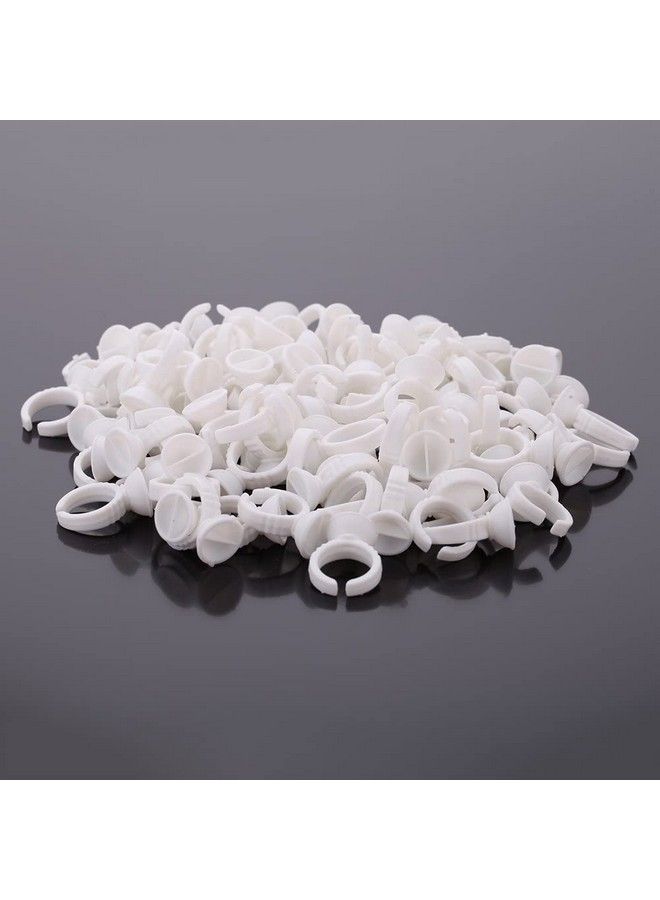 BID Eyelash Pallet Glue Holder Adhesive Holders Eyelash Extensions Glue Rings 100Pcs/Pack - Image 5