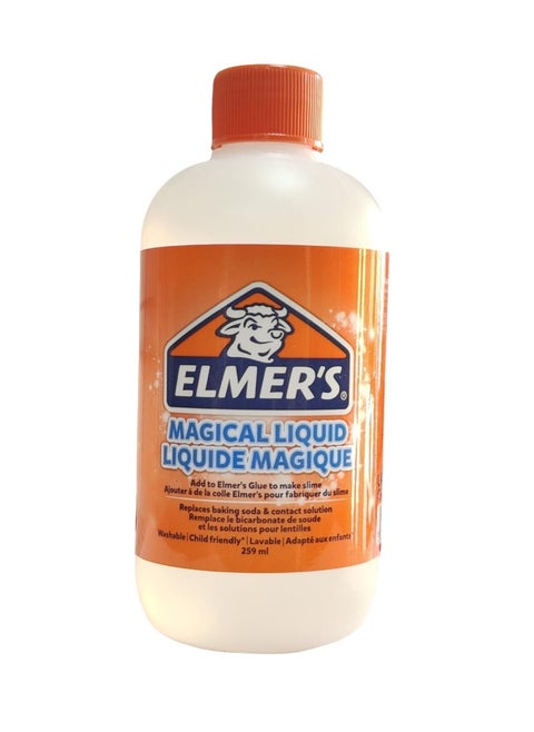 Elmer's Glue Slime Magical Liquid Solution, 259 mL Bottle - Great for Making Slime | All-in-one formula | Child friendly | Original slime
