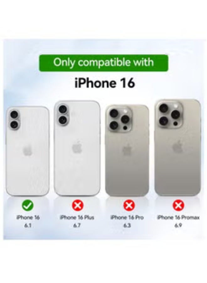 ELTRAZONE iPhone 16 Plus 6.7 inch Ultra Slim Magnetic Case – Clear, Shockproof, Wireless Charging Compatible, Anti-Scratch Cover - Image 2