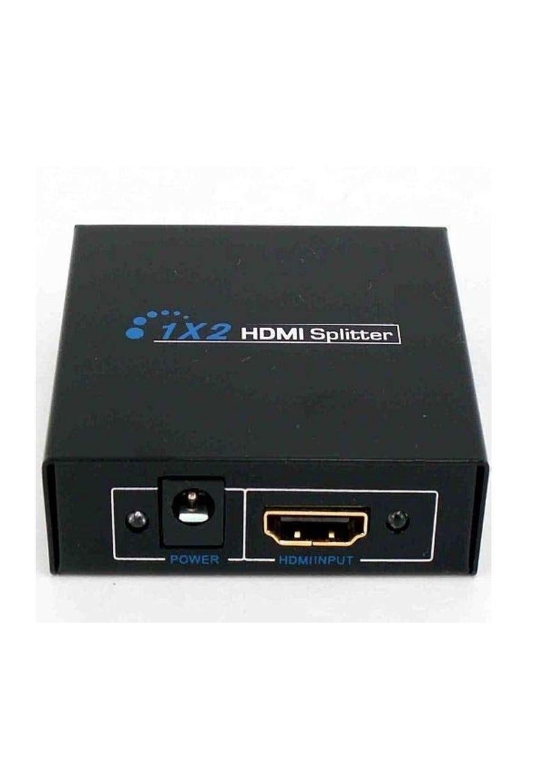 3D HDMI Splitter 1 Input 2 Output Amplifier Switch Box Hub - Image 1