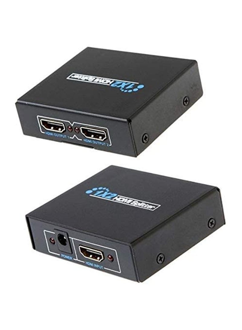 3D HDMI Splitter 1 Input 2 Output Amplifier Switch Box Hub - Image 3