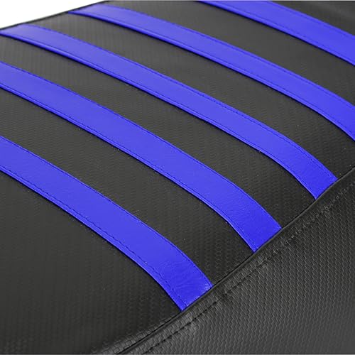 Wacece ATV Seat Cover Non-slip Soft Waterproof for Raptor 700 700R 2006-2024, High Elastic Leather Blue - Image 3