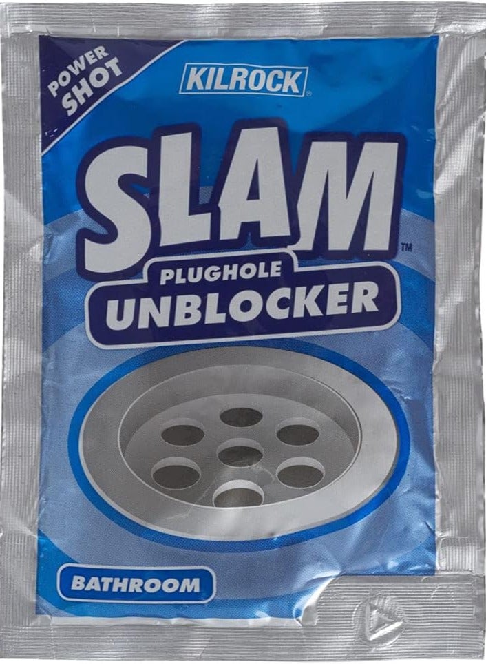 كيلروك سلم مزيل انسداد بالوعة الحمام - حل سريع وفعال لانسدادات المجاري (80 جرام)